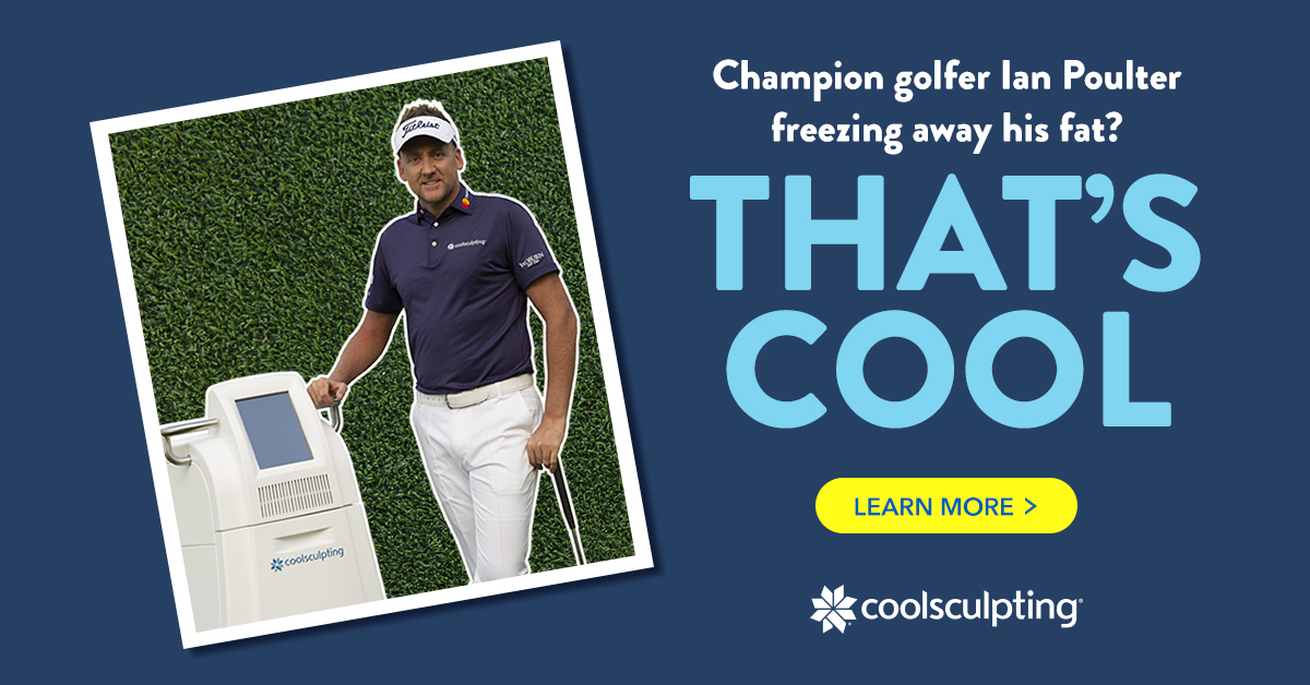 CoolSculpting Ian Poulter Banner