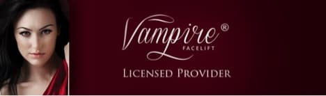 Vampire Facial Licensed Provider Banner